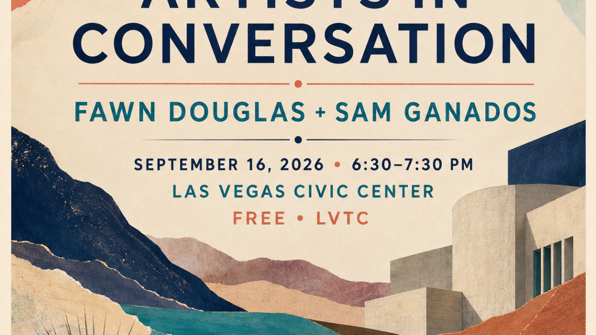 Artists in Conversation with Fawn Douglas and Sam Ganados in Las Vegas