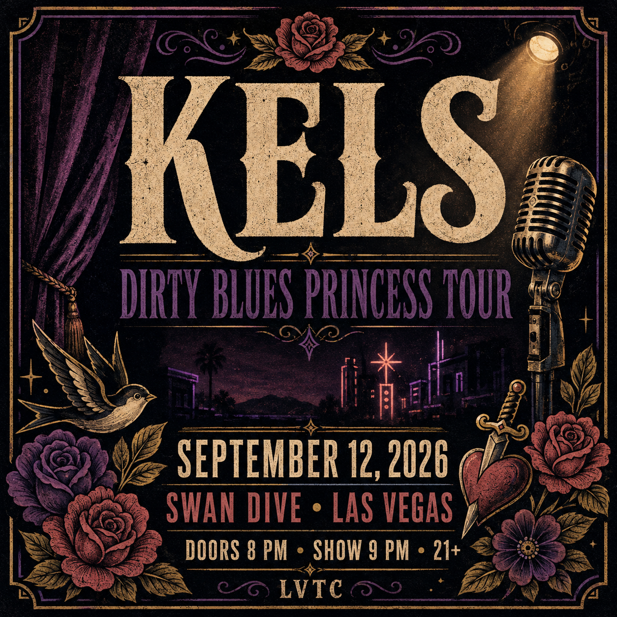 KELS at Swan Dive: Independent Music and Las Vegas Tattoo Culture